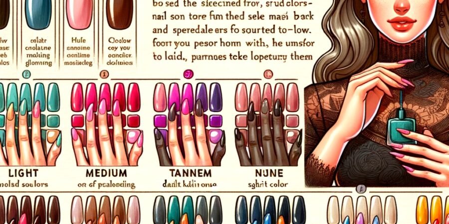 Guía del color de uñas